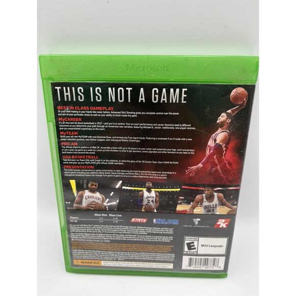 CIB (Tested) NBA 2K17 - Microsoft Xbox One - Picture 2 of 7